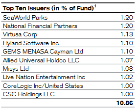 DHY Top Ten Issuers