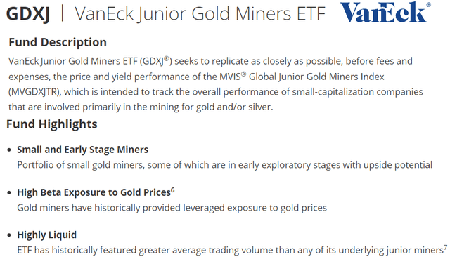 GDXJ metrics