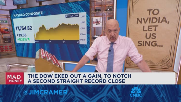 Jim Cramer explains why he's nervous about Nvidia's report